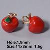 5/15pcs/Lot Cute Girl Pendant Enamel Cherry Rabbit Star Charms For Jewelry Making Supplies 3D Charm In Bulk DIY Earring Keychain