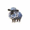 Colorful Goat Lapel Pin Vintage Style Animal Brooch Cute Enamel Sheep Brooch  Party