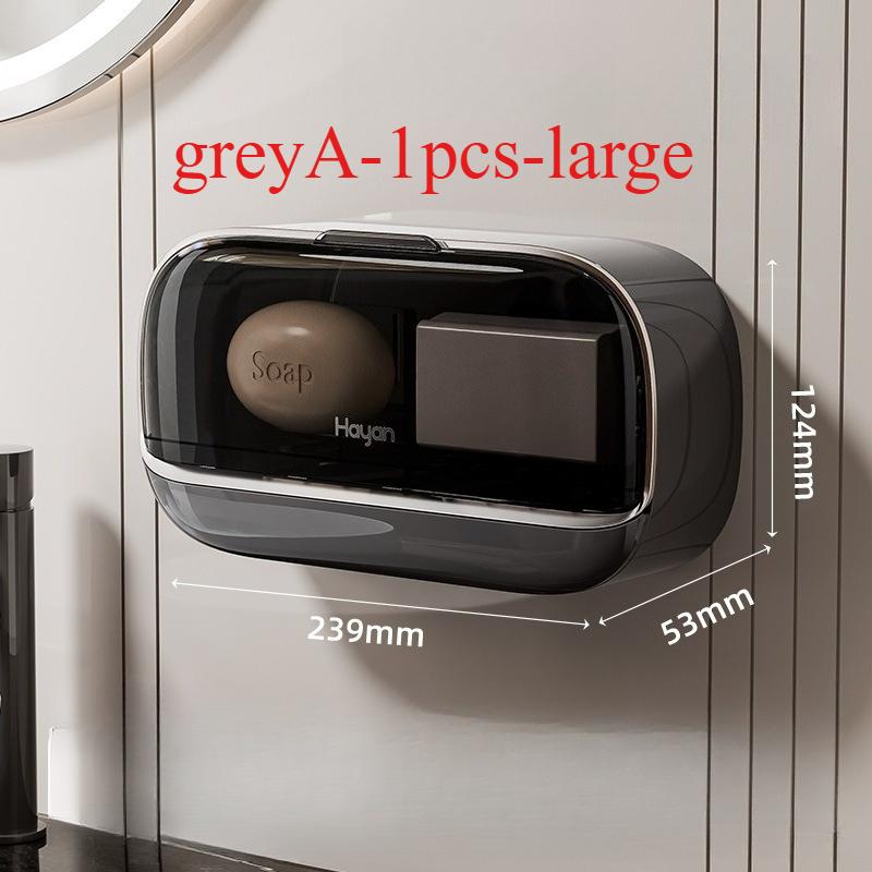 

Роскошная креативная водонепроницаемая мыльница с двойной сеткой для душа, подвесной держатель для мыла с дренажем для хранения в ванной комнате