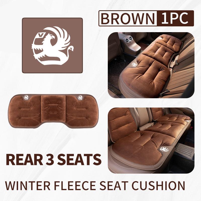 Flannel Car Seat Cover Warm Backrest Cushion Protector Pad For Vauxhall Vivaro Zafira Combo Movano VXR8 Insignia Mokka GSe