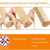16 Pcs Transparent Silicone Chair Leg Protectors With Non Slip Felt Bottom Noise Reduction Perfect For Hardwood Floors Home