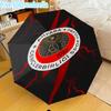 Genkelbigli Club Sports Mini Umbrella, 5-Fold, Lightweight, Retractable Umbrella Features 8 Ribs, Ideal for Outdoor Use Fan Gifts