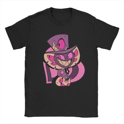 Funny Sir Pentious Hazbins Hotels T-Shirt for Men O Neck Cotton T Shirt Short Sleeve Tee Shirt Gift Idea Tops