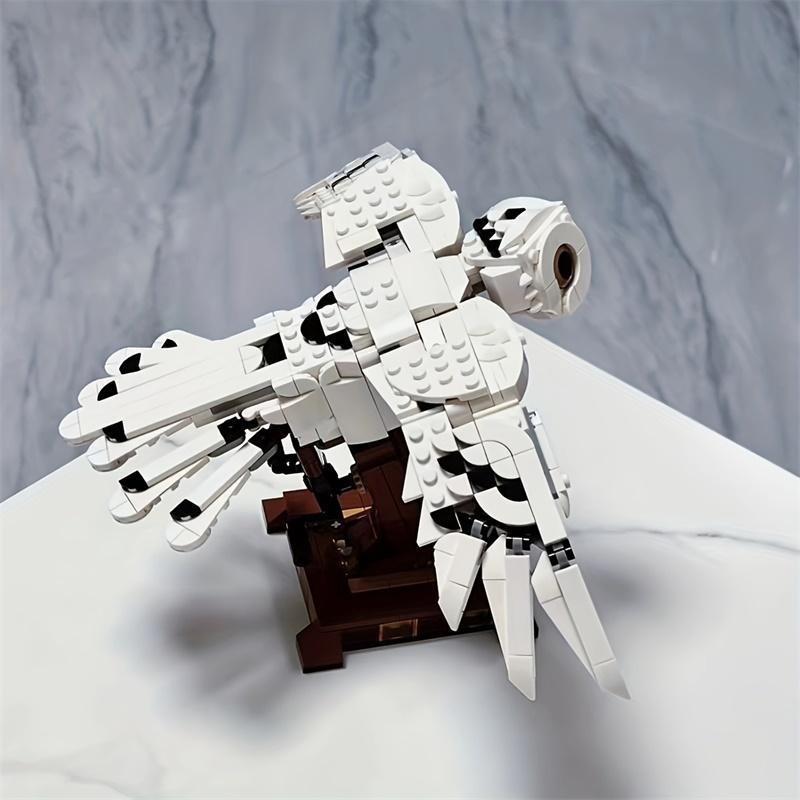 MINISO Disney Magic World Hedwiged Owl Building Blocks Animal Bird Model 75979 Assembled Toys Bricks Kids Adult Birthday Gifts
