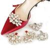 Shoe Clips Charms for Women Detachable Rhinestones Crystal Shoe Buckles Bridal Wedding Prom Party High Heel Decoration