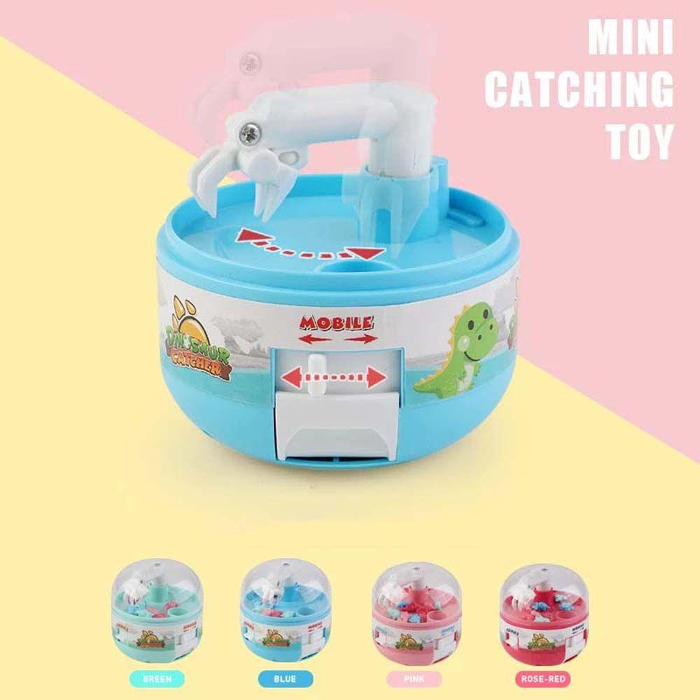 Relief Toddler Activity Catch Dinosaur Game Capsule Catcher Toy Kids Capsule Toy Mini Claw Machine