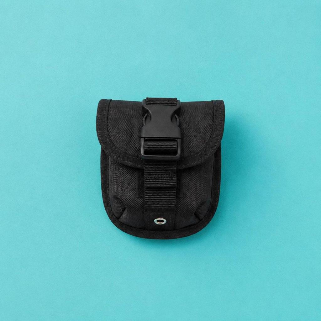 2 Pieces Backplate Weight Pocket Nylon Quick Release Heavy Duty