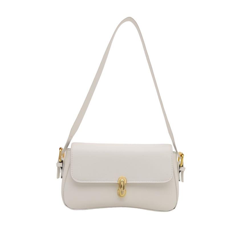 Niche underarm bag women's new summer women's bag trendy and beautiful fashion shoulder bag lock small square bag