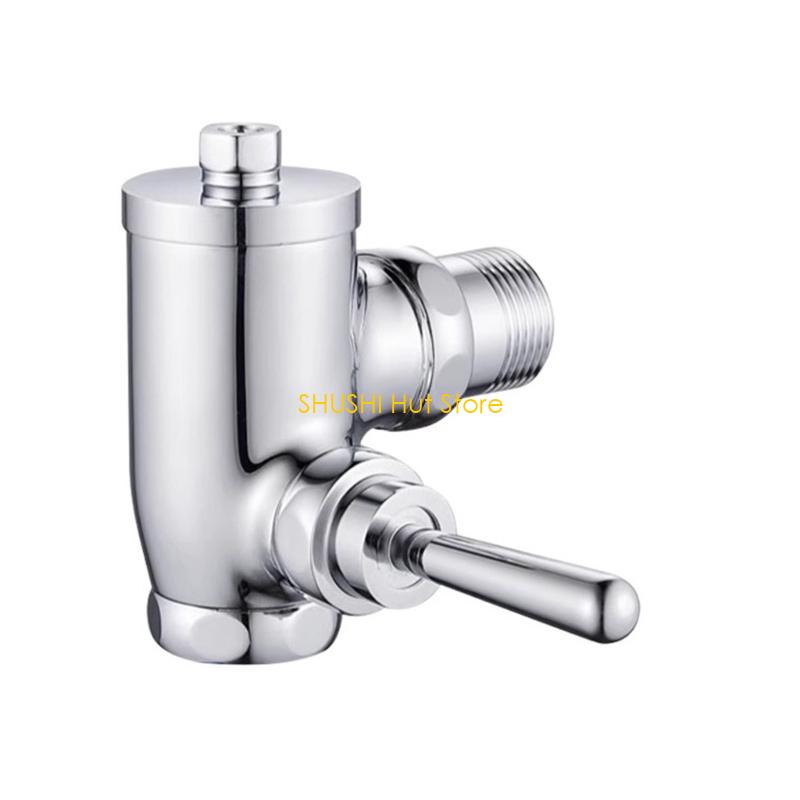 Pressing Type Flush Valves Foot Pedal Flush ValveBathroom Squat Pan Flush Valves Brass Toilet Flush Valves Enduring D57B
