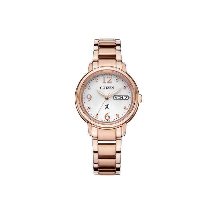 

CITIZEN Ecology Drive Collection Light Powered Quartz Movement Stainless Steel Strap Watch EW2426-54A Gold