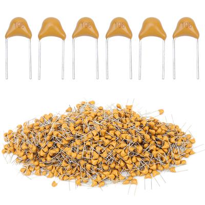 1000pcs Monolithic Capacitor 5.08MM DC50V 10UF 10percent  Ceramic Capacitor Accessory