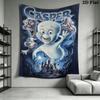 Casper Wall Tapestry Aesthetic Wall Hanging Printed Fabric Blanket Decorative Tapestries for Bedroom Living Room Home Decor