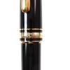 MONTBLANC Ballpoint pen Meisterstück White Star Twist Type Black gold mens Used