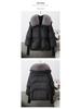 Women's Short Down Jacket: New Style Winter Cotton-Padded Coat with Large Fur Collar, High-End Design.