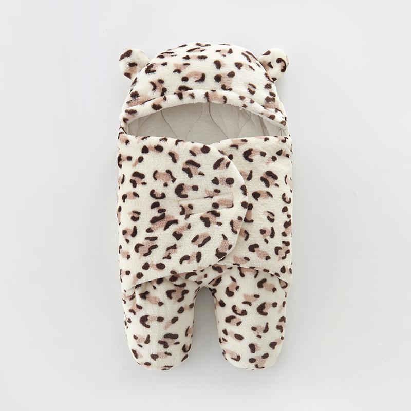 Anti-Startle Cotton Swaddle Blanket for Newborns - All-Season Baby Sleeping Bag