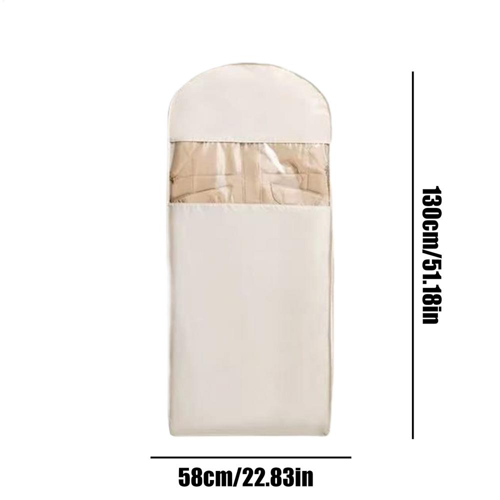 Závěsný sáček na oděvy Úložné sáčky na kabáty do skříně Kompresní úspora místa Sáček na uložení bund Prachotěsný Organizér oblečení do skříně