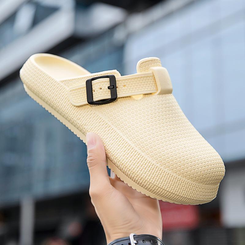 High Quality Comfort Men's Waterproof Garden Shoes Adjustable Sandals Women Clogs Slippery Insole Men's Mule Slippers