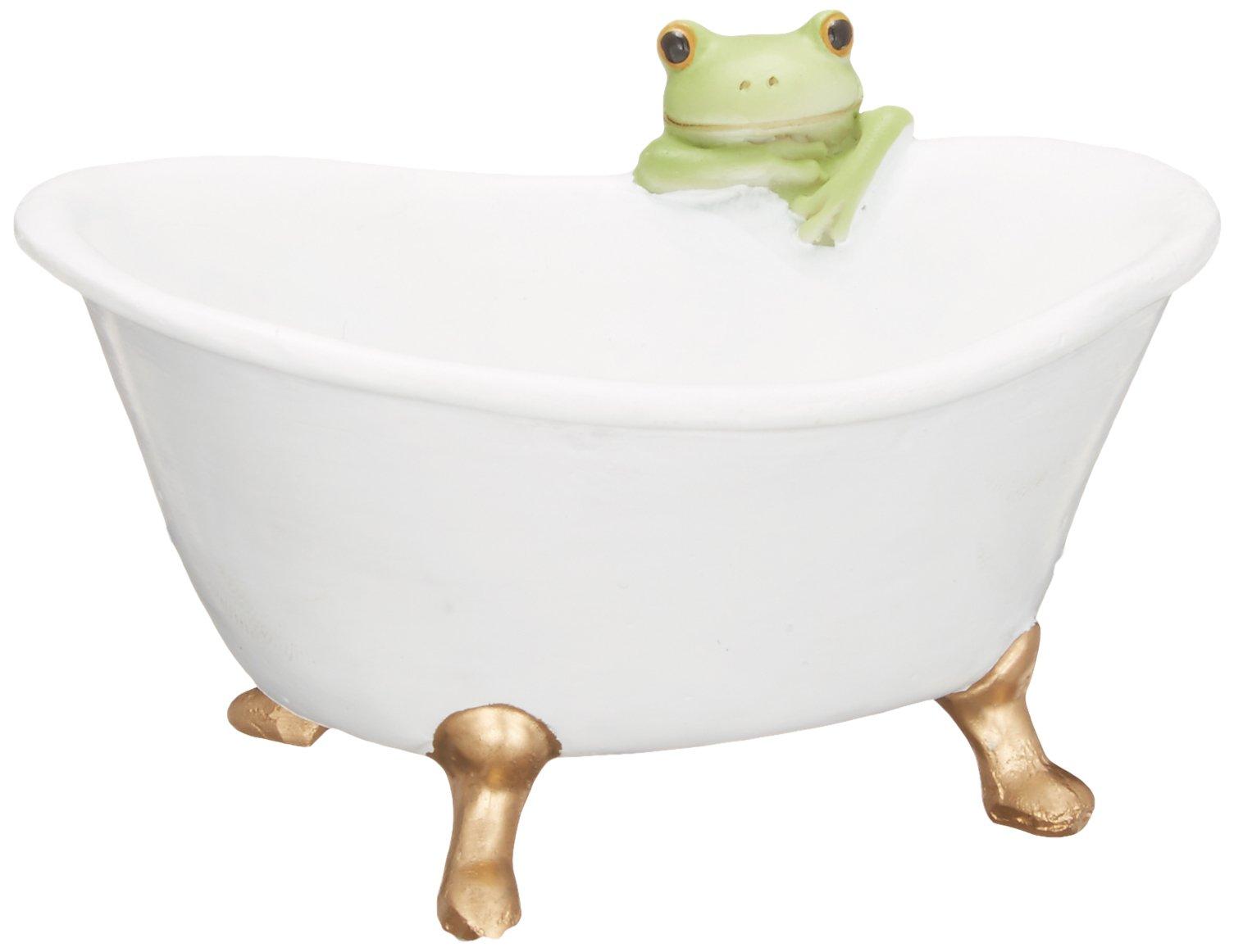 

Лягушонок Копо ждет купания белый