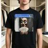 New Fashion There Is MoveUnisext At Your Front Door John Pork Tung Tung Tung Sahur Meme TShirt YK Slogan Graphic Unisex