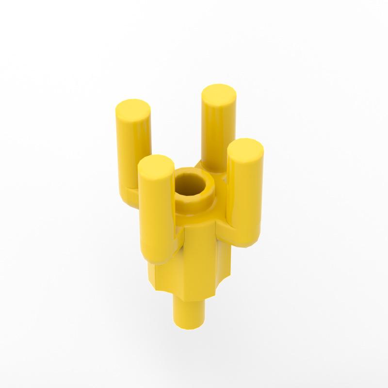 50PCS 2566 Plant Tree Palm Top Garden Buildings Blocks Construction Set Plastic Accesories Modeling Bricks Parts For Children