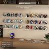 2Piece Transparent PET WallMounted Display Shelf for Cards & Badges Adhesive 1pc