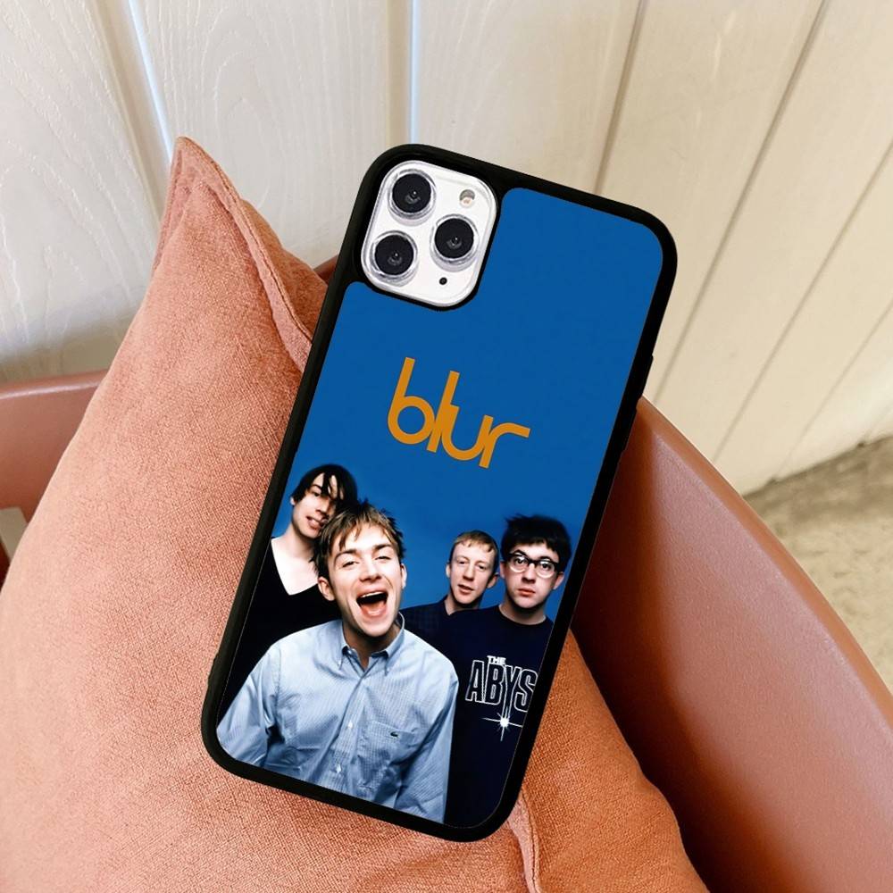 Rock Band B-Blur PC+TPU Phone Case For IPhone 11 12 13 14 15 16 17 Plus Pro Max Cover