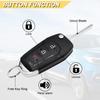 Key Fob for 2015-2022 Ford F-150, 17-22 F-250/F-350/F-450/F-550, 16-20 Explorer, 16-23 Ranger, 21-22 Bronco, 18-23 EcoSport, N5F-A08TAA, 3 Buttons