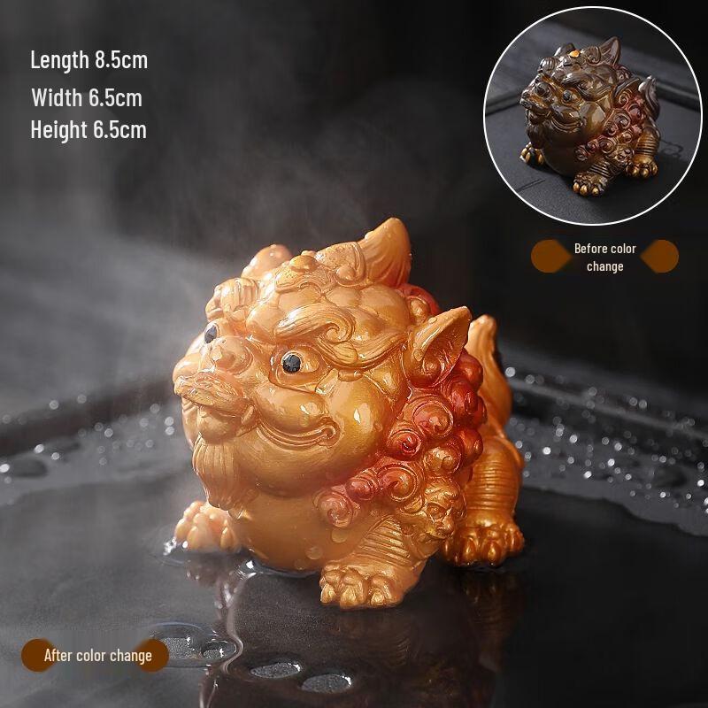 Color-Changing Lucky Resin Tea Pet Ornaments