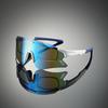 Oversized Sports Goggle Men  New Mirror Outdoor Anti-UV Cycling Sunglasses Women Trendy Windproof Protective Shades