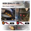 Universal ATV/UTV Turn Signal & Horn Kit with Flasher Relay for Vehicle Modification