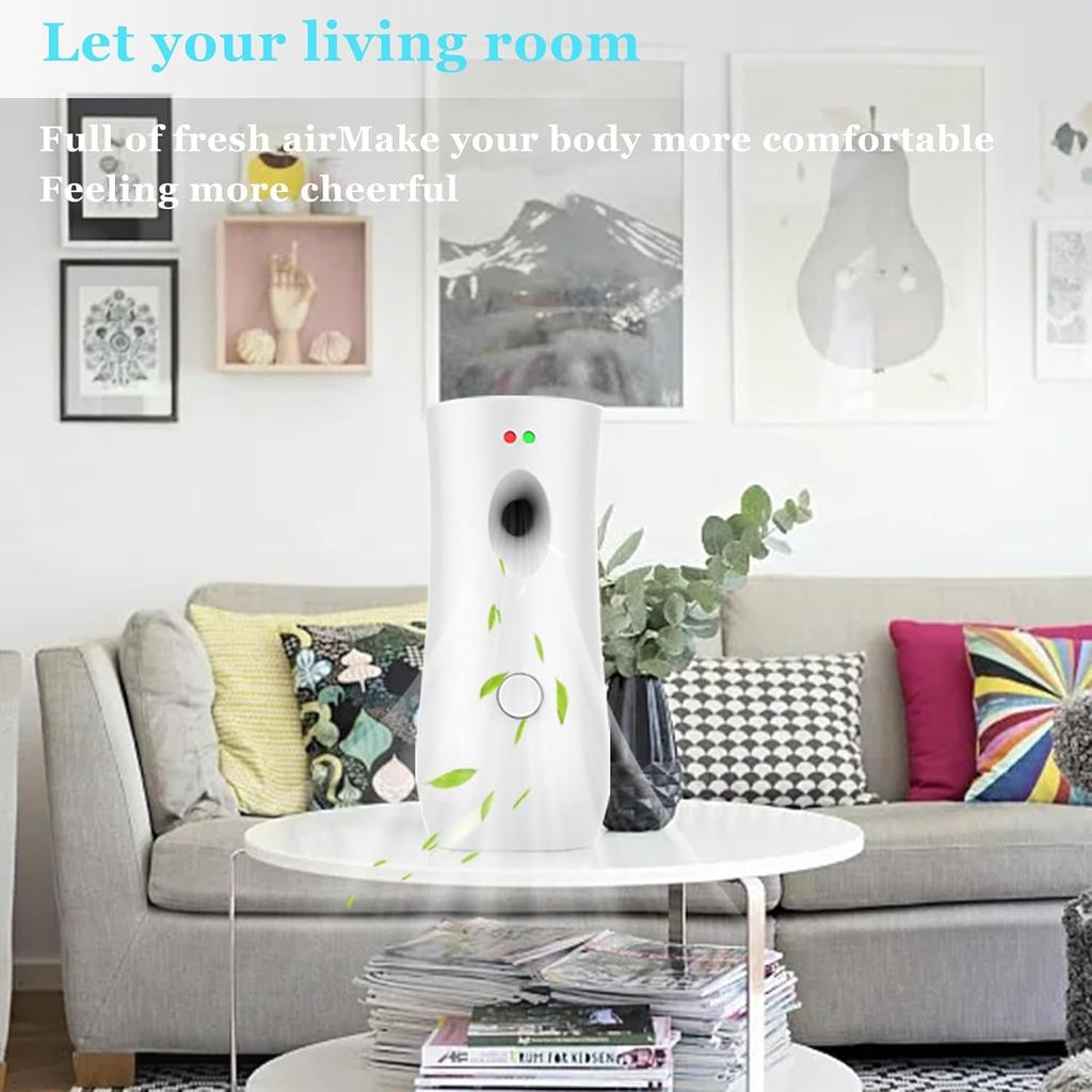 (3-Pack) Automatic Fragrance Dispenser Wall-mounted Aerosol Spray Air Freshener for Hotels, Home, Indoor, Offices, Schools, Restaurants, Commercial