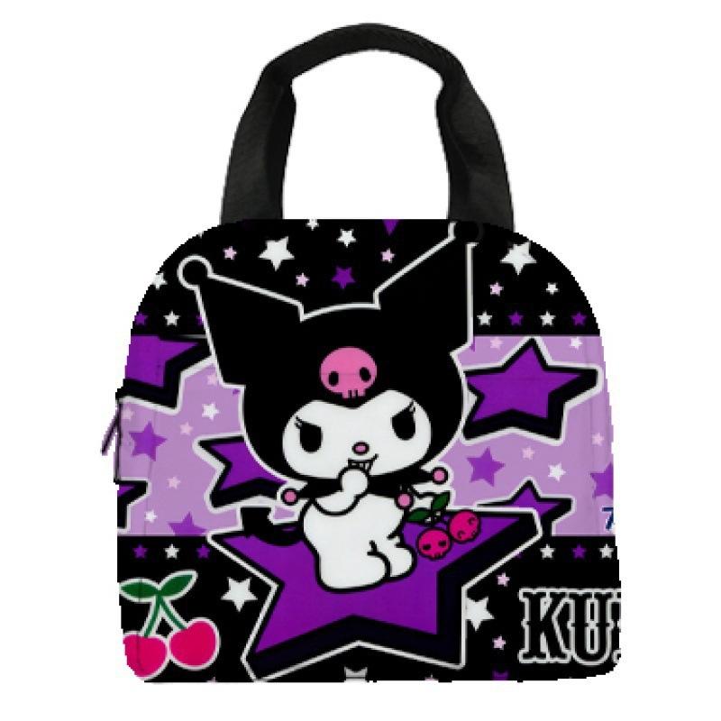 Cartoon Thermal Insulation Lunch Bag Portable Portable Lunch Bag Lunch Box Bag Student Office Worker With Meal Storage Bag