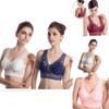 Seamless Lace Bralette For Women With Breathable Mesh And Side Support For Comfortable Sleep And Daily Wear