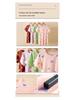 Girls' Antibacterial Cotton Cartoon Pajamas - Short Sleeve Summer Nightgown