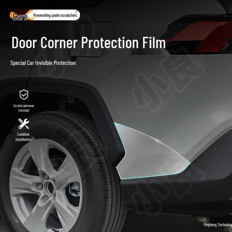 RAV4 Rongfang Custom TPU Transparent Protective Film for Door Corners