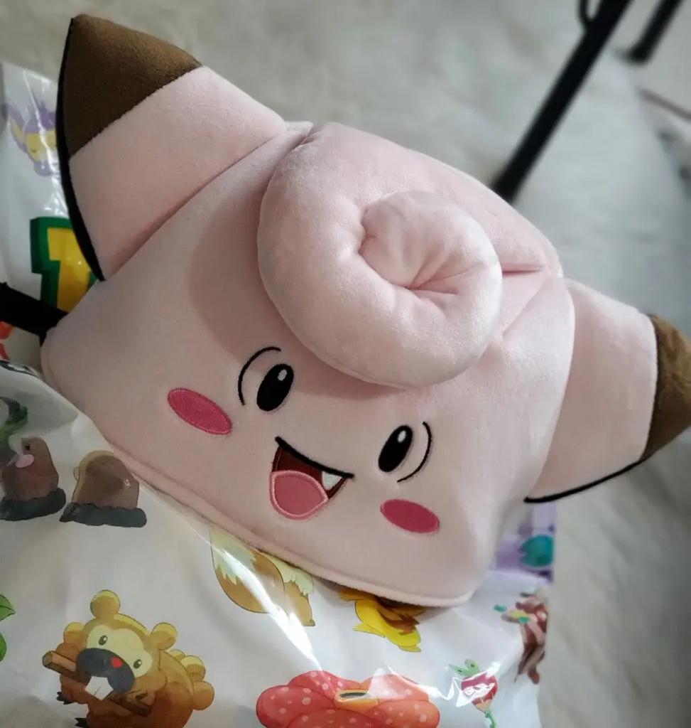Clefairy Pokepark Kanto Limited Plush Hat Cap Pokemon Japan 2026 Rare