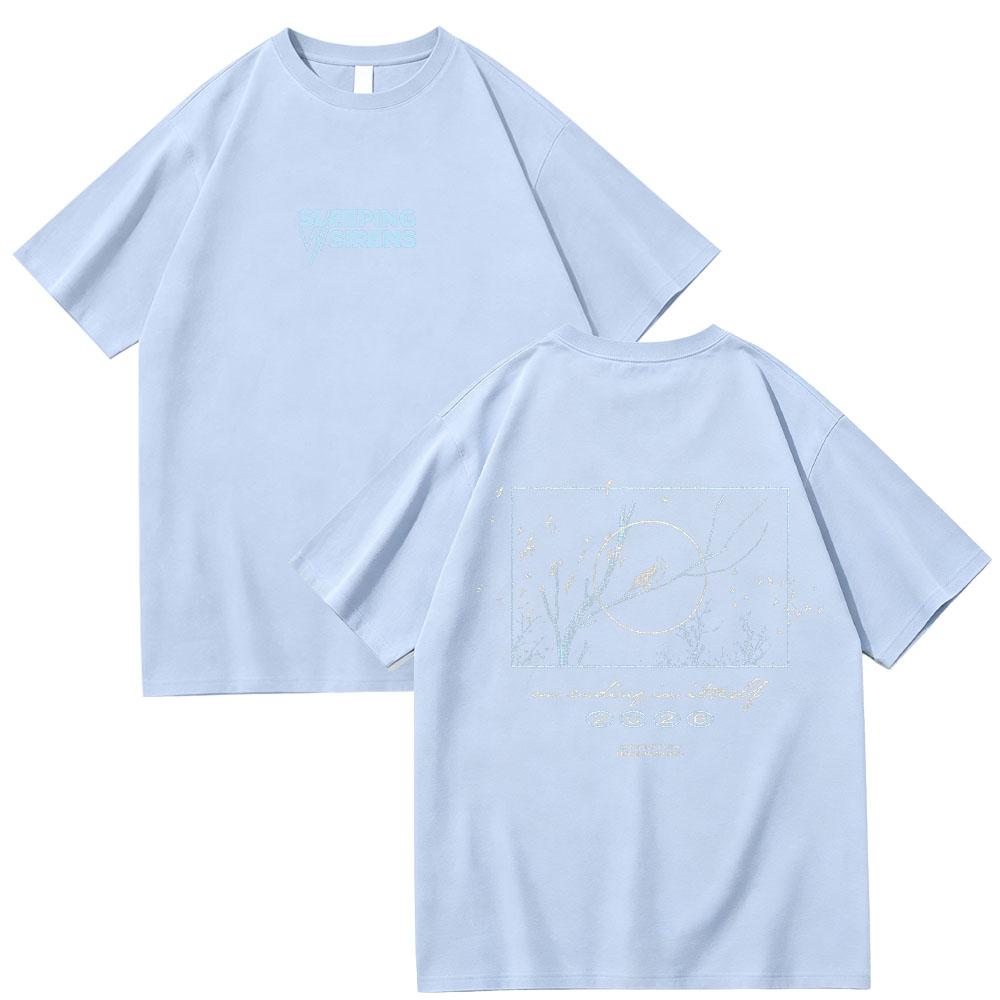 Sleeping with Sirens An Ending in Itself Bird T-Shirt Vintage Graphic Print T Shirt Women Men Aesthetic Street Style Cotton Tee