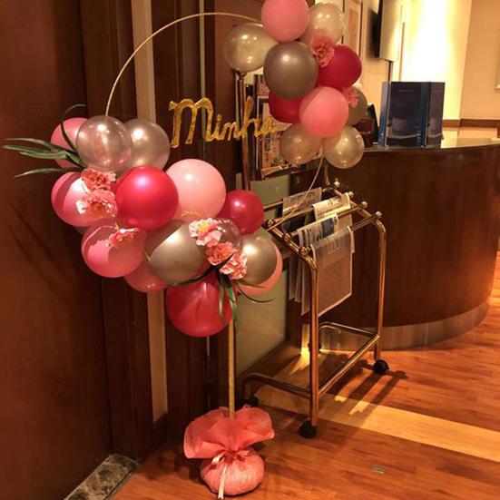 Stovas daugkartinio naudojimo reguliuojami stulpai plastikas vestuvės gimtadienis balionų stovas vakarėliui