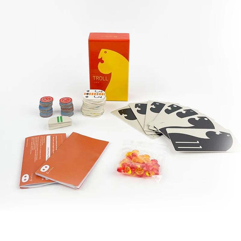 TROLL i Scout / STARTUPY / FAŁSZYWY ARTYSTA Kolekcja Najlepszych Gier Imprezowych do Kooperacyjnej RPG Gry Planszowej Instrukcja CN EN