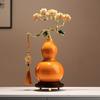 Luxury Art Deco Gourd Ornament Auspicious Purple Qi East High-End Decor Living Room Entrance Hall Desktop Premium Ornament