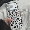 Leopard Print Phone Case For iPhone 17 Pro Max Plating Lens Frame Clear Soft Cover For iPhone 16 15 14 13 Pro Max 11 16E 17E