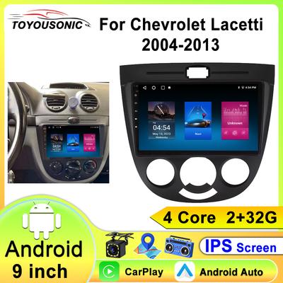 Car Raido Android Auto For Chevrolet Lacetti J200 2004 - 2013 Carplay Stero Multimedia Video DSP Player Navigation GPS WiFi