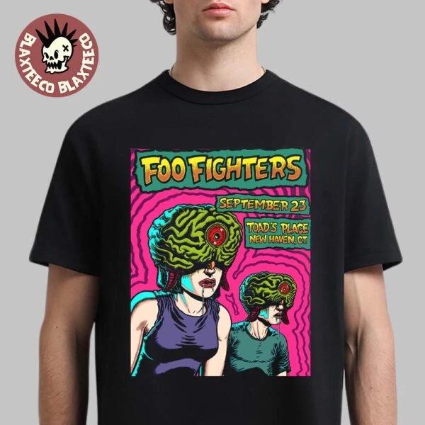 Foo Fighters New Haven Connecticut 2025 Venue Poster At Toad’s Place On Sept 23 3XL