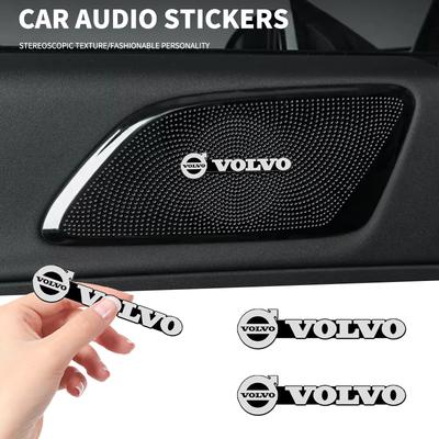 Auto Speaker Audio Speaker Badge Stereo Embleem Sticker Styling Voor V60 V40 XC90 XC40 S60 XC60 V70 S90 V90 Accessoires