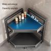 ZISIZ Kitchen Corner Storage Rack