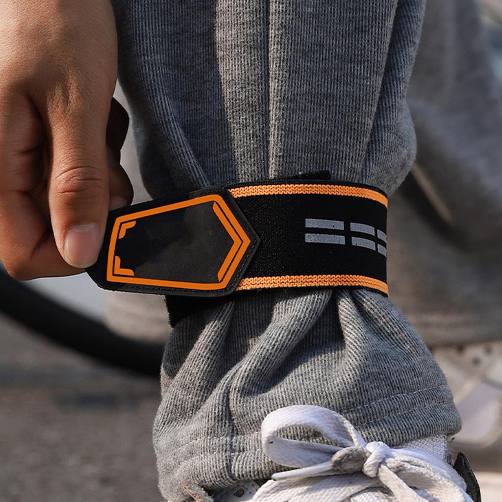 4 Pièces Réfléchissantes Chevillières de Vélo Bande de Maintien Pantalon Bande Sangle Cyclisme Extérieur Joggings Harnais Bracelet