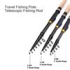 Fishing Rod Retractable Ergonomic Handle Carry High Portable Easy To Good Load-bearing Strength Travel Fishing