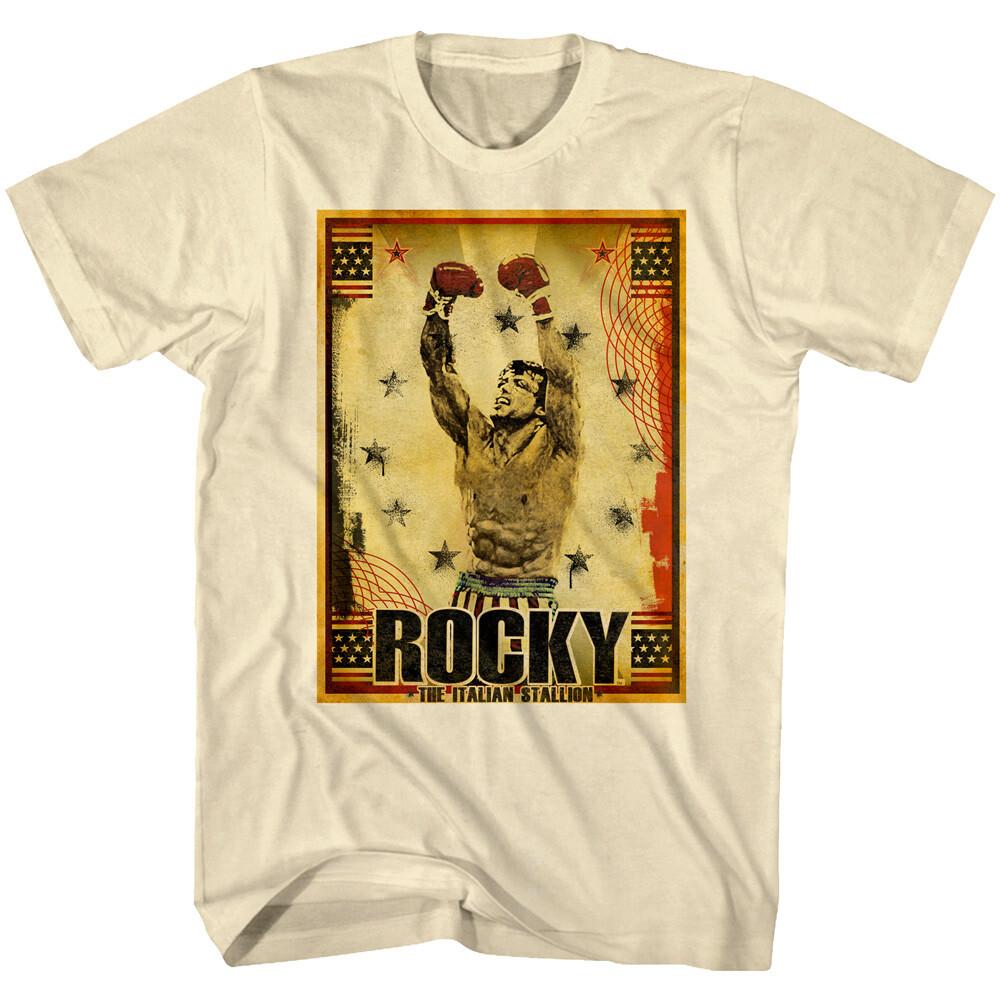 Rocky Balboa USA Champion Victory Men T Shirt Boxing Legend Fight XXXL