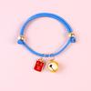 Pet Collar Chinese Style Attractive Adjustable Universal Cats Dogs Collar Necklace with Bell for Spring Festival