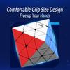 Bucubke DianSheng FTO M Octahedron Face-Turning Magnetic Cube with Magnet, Black Core ...